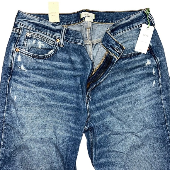 NWT AE77 New York The Boot Flare Organic Cotton Jeans ($168) sustainable - Picture 3 of 7